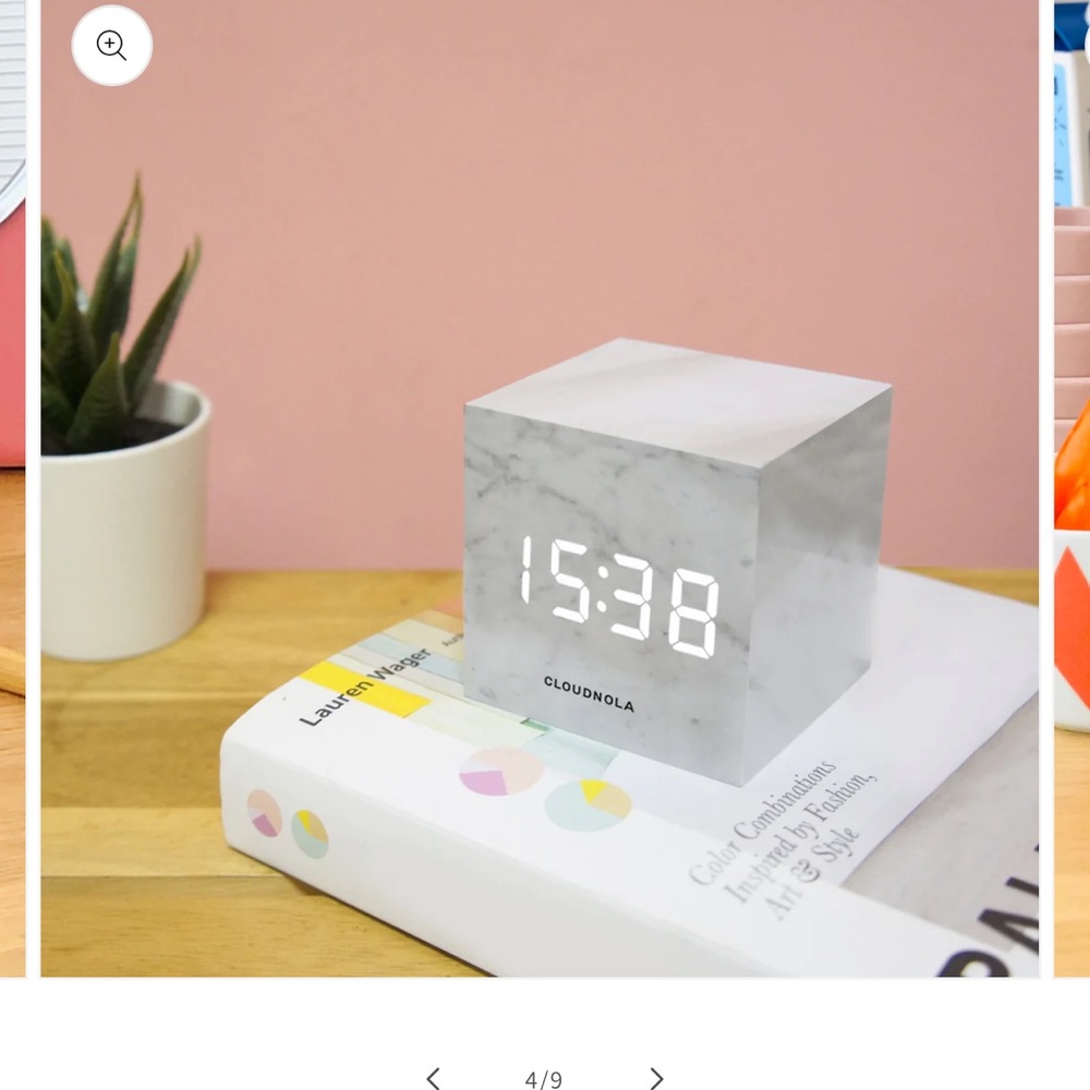 Cloudnola Box Clock NWT